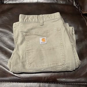 Carhartt 33x30 Relaxed Fit Work Pants Rugged Flex Duck Dungaree